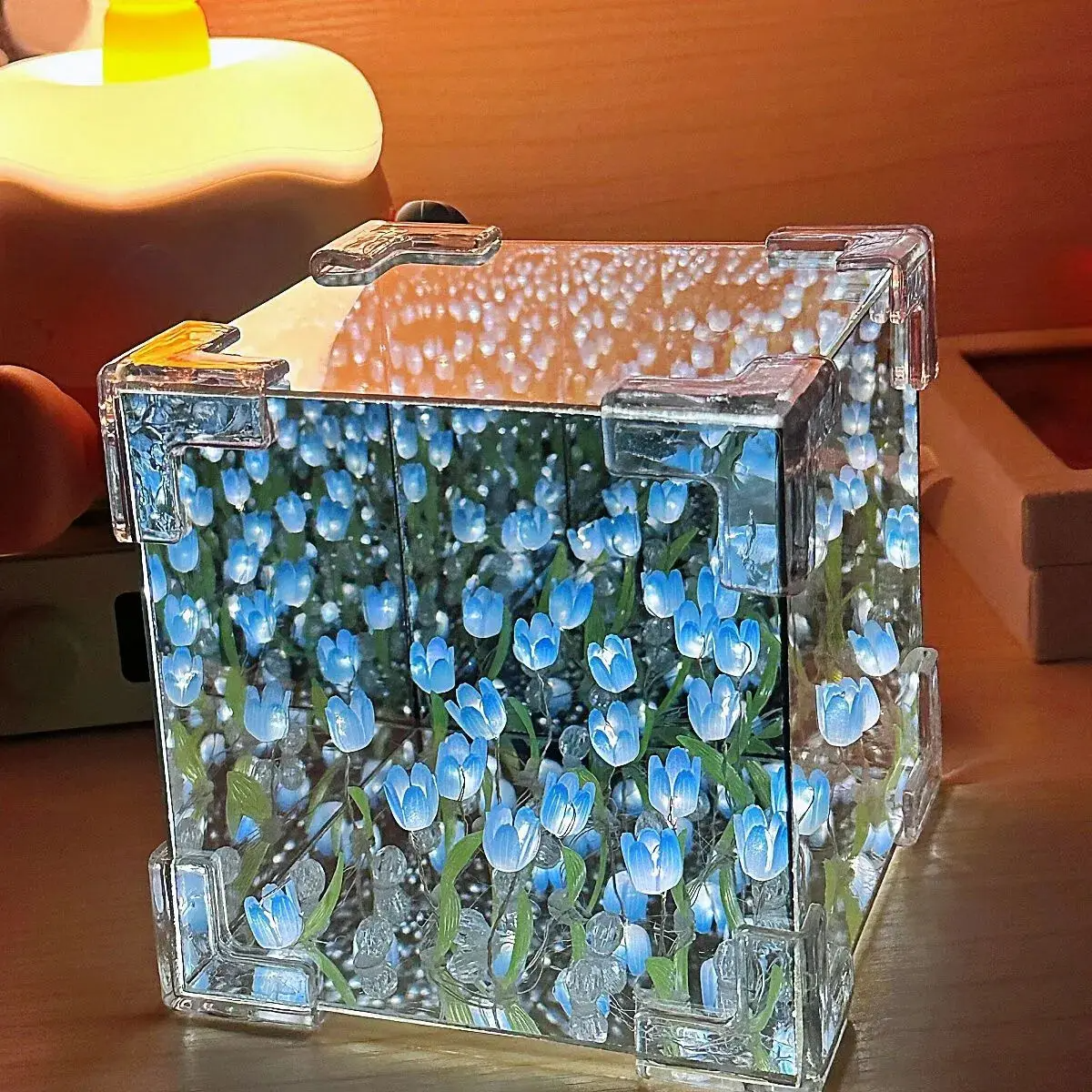 Bloomora™ Eternal Bloom Crystal Cube