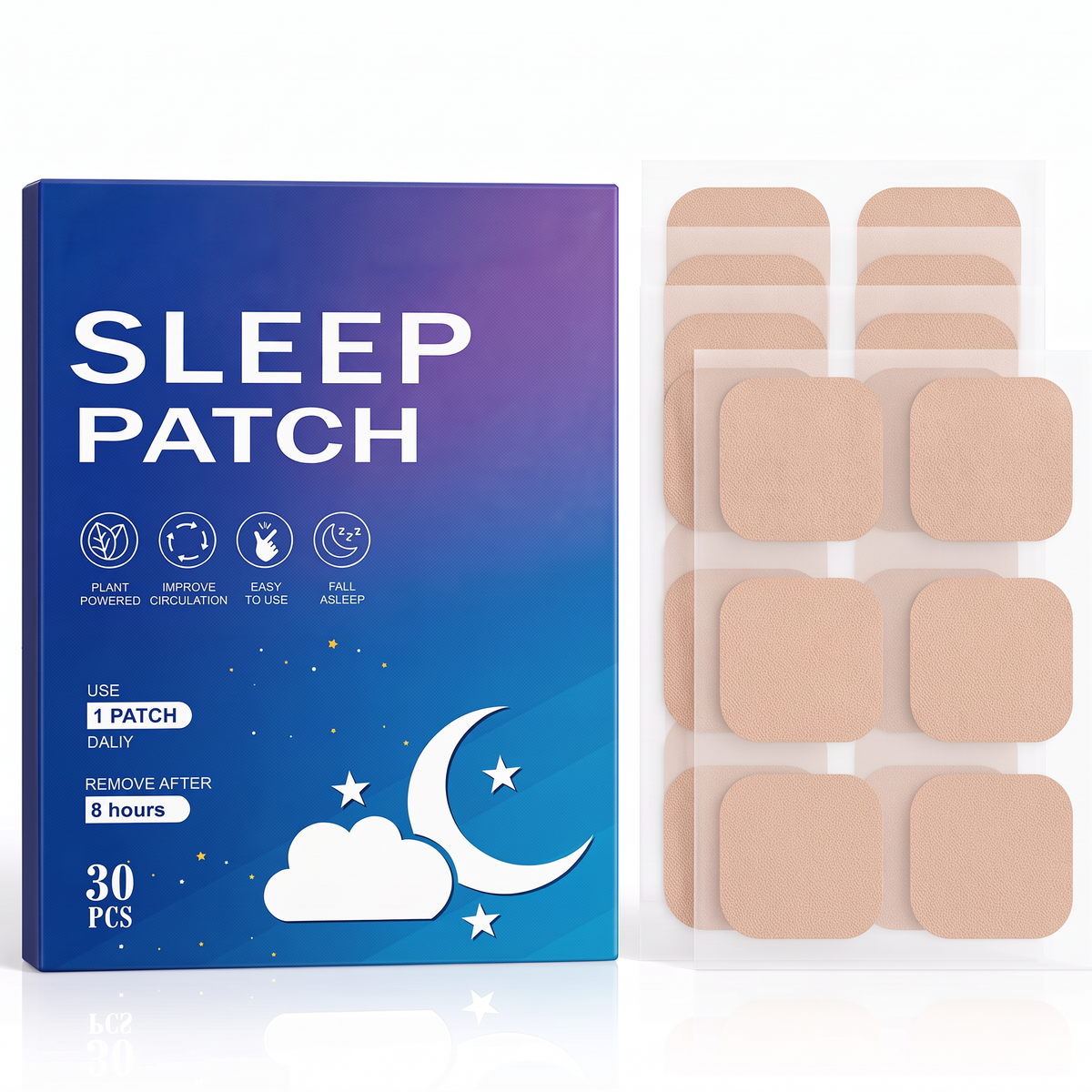 30pcs Deep Sleep Patches