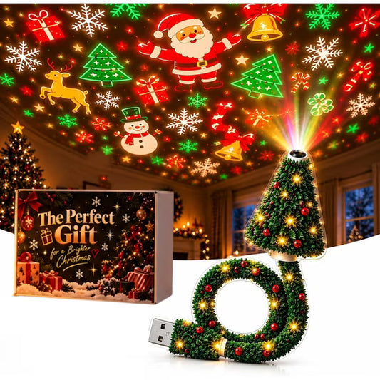 MerryGlow™ Christmas Tree Projector 🎄