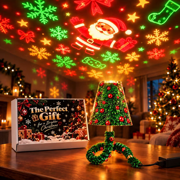 MerryGlow™ Christmas Tree Projector 🎄