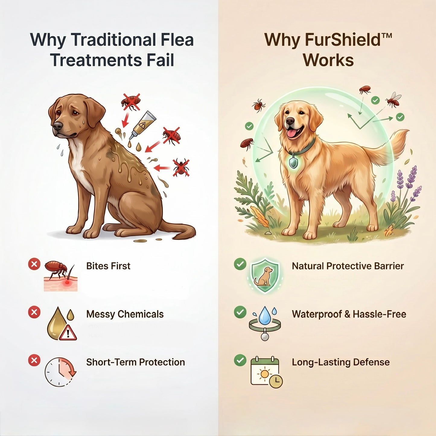 FurShield™ Flea & Tick Protection