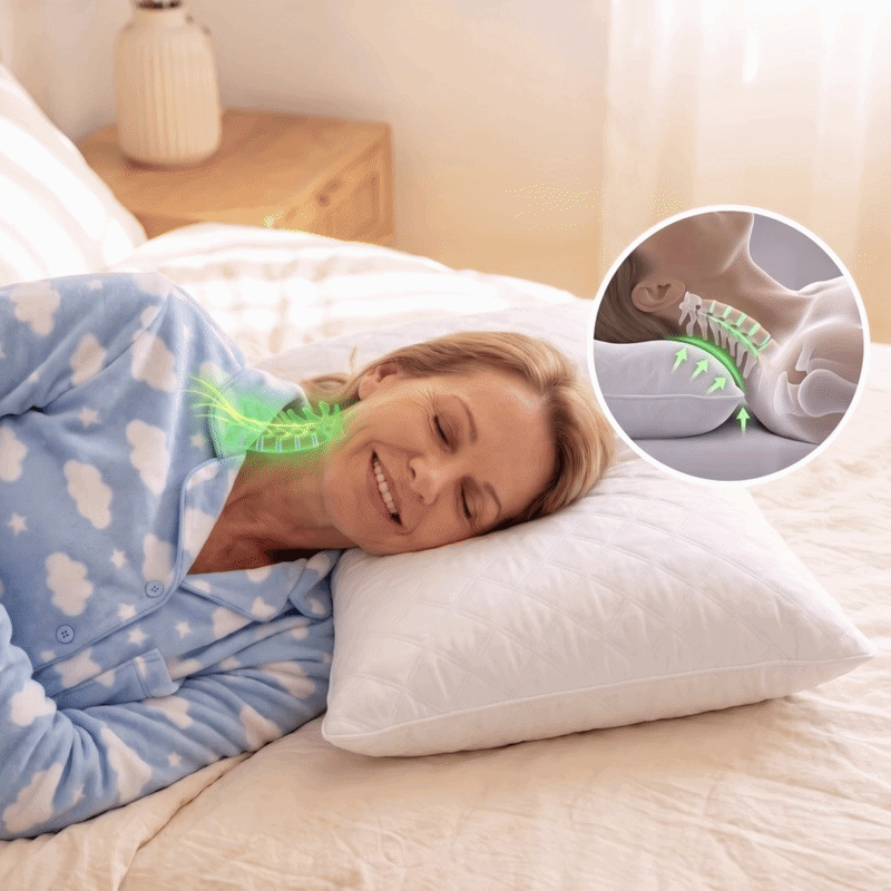 Side sleeper using adaptive neck support