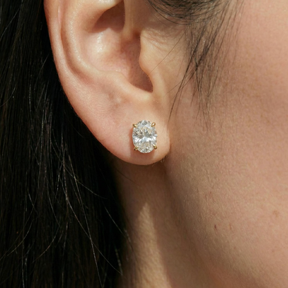 Celestia™ Oval-Cut Sparkle Earrings