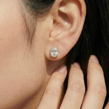 Celestia™ Oval-Cut Sparkle Earrings