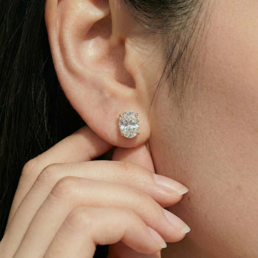 Celestia™ Oval-Cut Sparkle Earrings