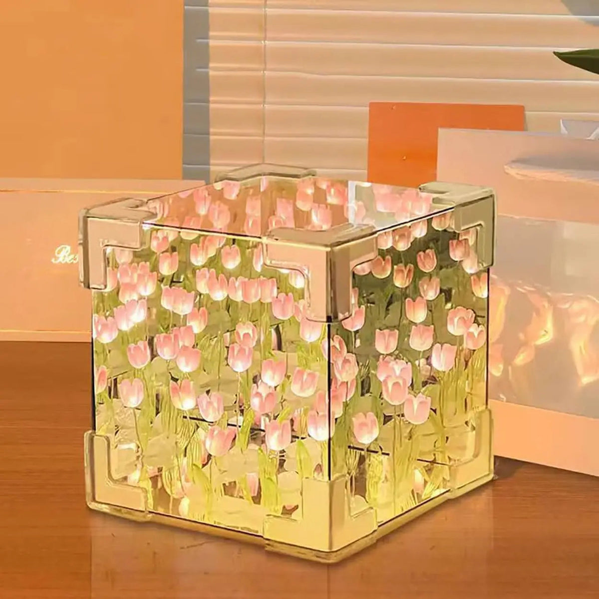 Bloomora™ Eternal Bloom Crystal Cube