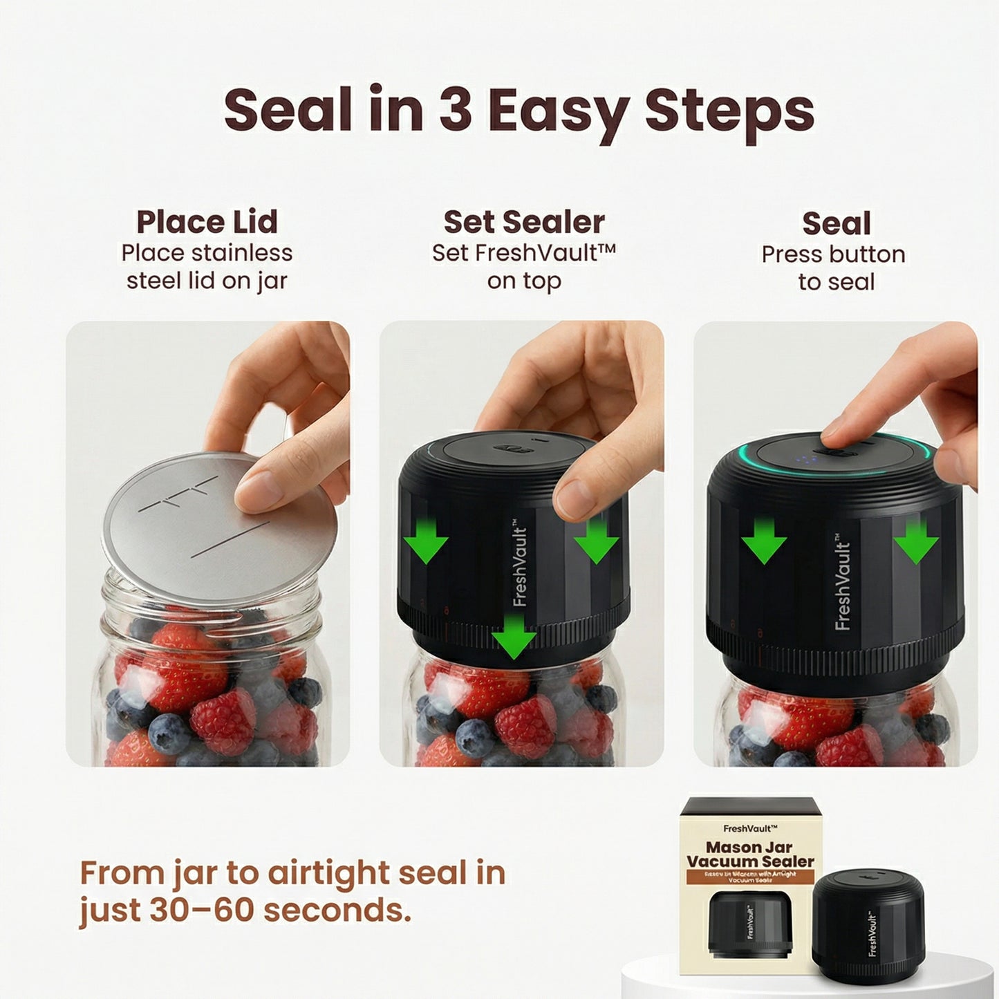 The Instant Vacuum Sealer That Locks in Freshness for Days