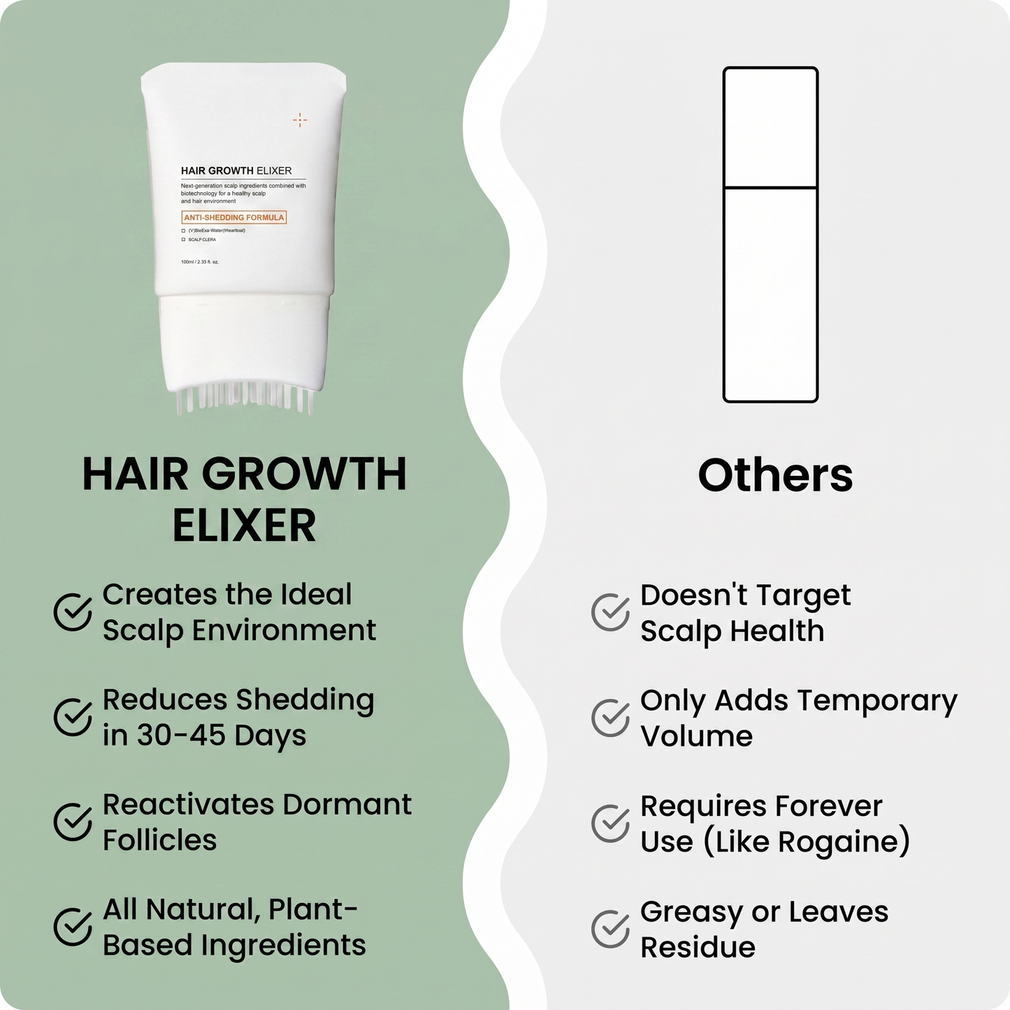 Thicker, Healthier Hair With Vella Hair Growth Elixer