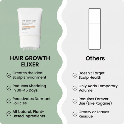 Thicker, Healthier Hair With Vella Hair Growth Elixer