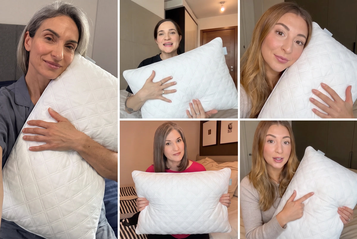 Snoozy Pillow support demonstration