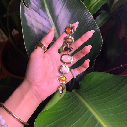 Avery Vintage Gemstone Bracelet