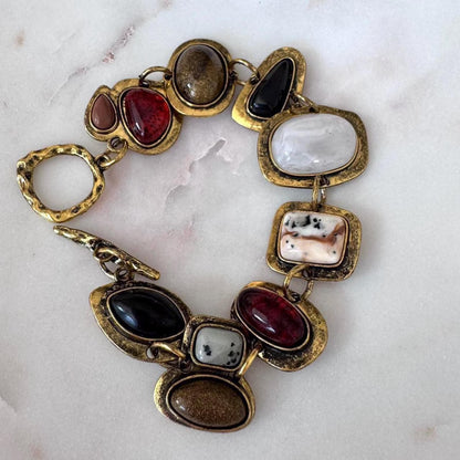 Avery Vintage Gemstone Bracelet